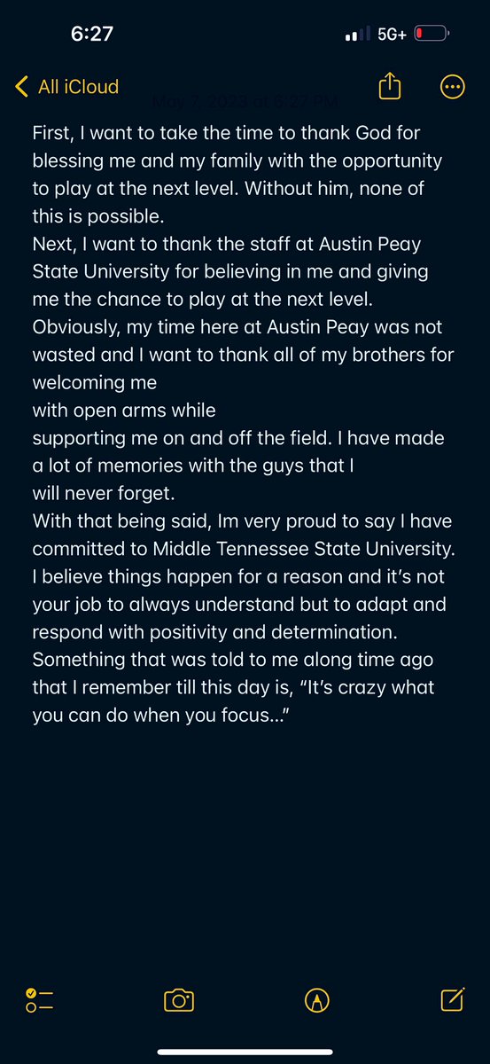 KJSTEWART03's tweet photo. #AGTG I want to Thank @CoachStock @CoachWoodley_MT @coachdmstewart    @MT_FB for this opportunity!#BlueRaiders🔵⚪️ https://t.co/6G0jBnkQM8