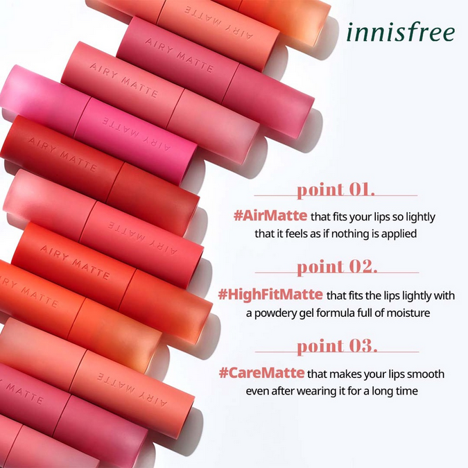 Racunshopee_aja's tweet photo. Pilihan warnanya bisa dilihat digambar ya😚
#AirMatte yang melekat pada bibir dengan ringan seperti udara
#CareMatte yang membuat bibir tetap nyaman untuk waktu yang lama
#CleanMatte dengan formula sehat yang menjaga kondisi bibir
✨https://t.co/lMhitbTu5T
— https://t.co/6Q7pVVVSH8