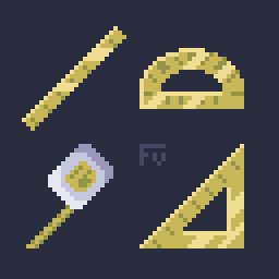F4talVortex's tweet image. #set of #MeasuringTools (things have been so busyyyyy lately) | Daily #63

@Pixel_Dailies #pixelart #pixel_dailies