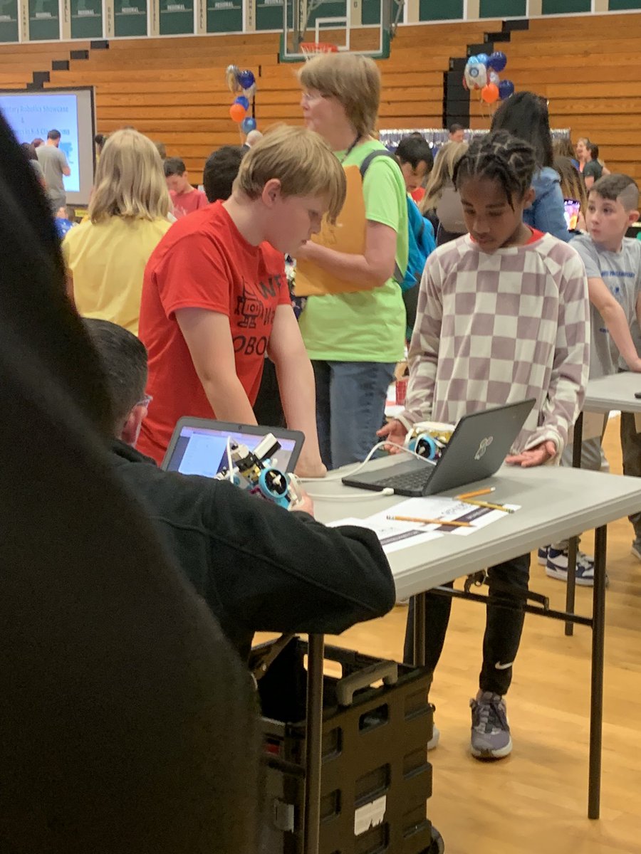 perkinspieces's tweet photo. Super proud of my WEE Warrior leader and his whole team at the Robotics Showcase. His coach Mr. Allred was awesome 👏🏻 I truly believe every district needs @K5engineers !! @WeeWarriors @lockamy_kathryn https://t.co/nAqswPYMhy