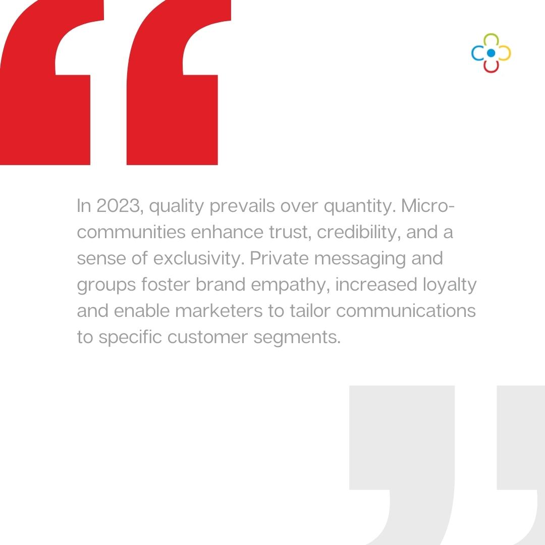 Adsyndicate's tweet image. Ready to explore the power of #MicroCommunities? This week on #TrendsOnTuesday, we’re diving into the world of niche groups that are creating a supportive and inclusive environment for all. 

#Adsyndicate #DigitalStrategy