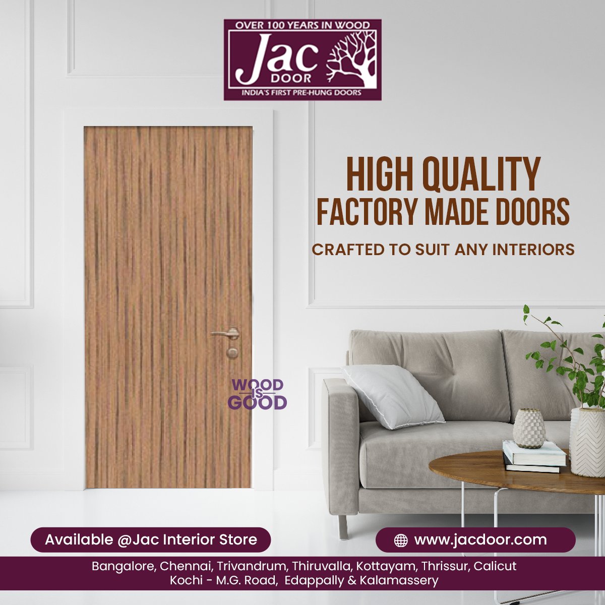 jac_door's tweet photo. HIGH QUALITY & FACTORY MADE!
Crafted to go with any style
When it comes to doors, Jac Door will be your first choice.
#jacdoors #doors #highquality #factorymade #jacfurn #jacdoor #jacinterior #jacwud #goodwood #value #strength #ecofriendly #jacdoors https://t.co/LjdXT1ChWc