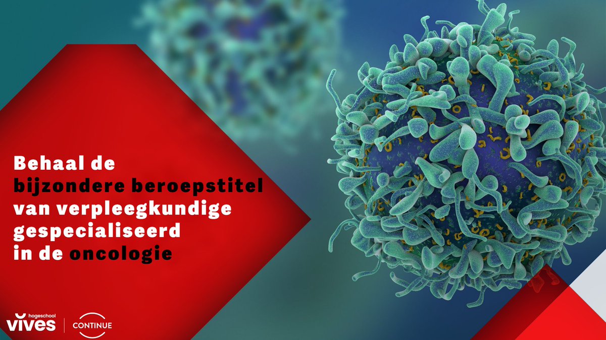 🗓 Schrijf je nu in voor het postgraduaat Oncologie. Start 5 oktober. 20 of 60 studiepunten indien je de bijzondere beroepstitel wil halen.
👉 viveshealthcareschool.be/nl/opleiding/1…
