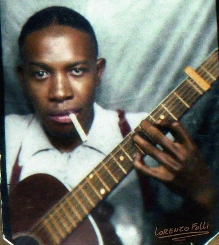 JennieSays_'s tweet photo. Today we celebrate the birth of a true musical enigma, Robert Johnson. His raw, emotive blues left an indelible mark on the genre and countless artists that followed. #BluesMaster https://t.co/gQFRpXInfz