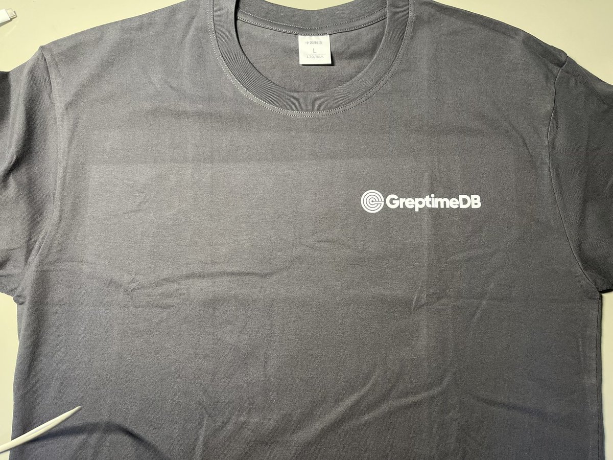 Say91147978's tweet image. I’m thrilled to have received the gift from #GreptimeDB , and the T-shirt looks fantastic!