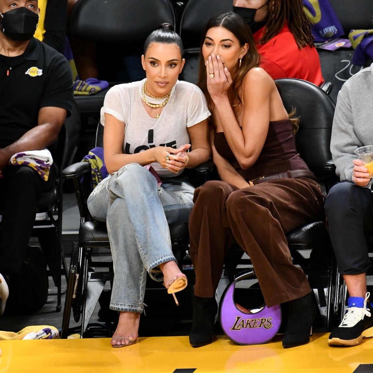 Kim Kardashian Photos on Twitter "Kim and a friend at the Golden State