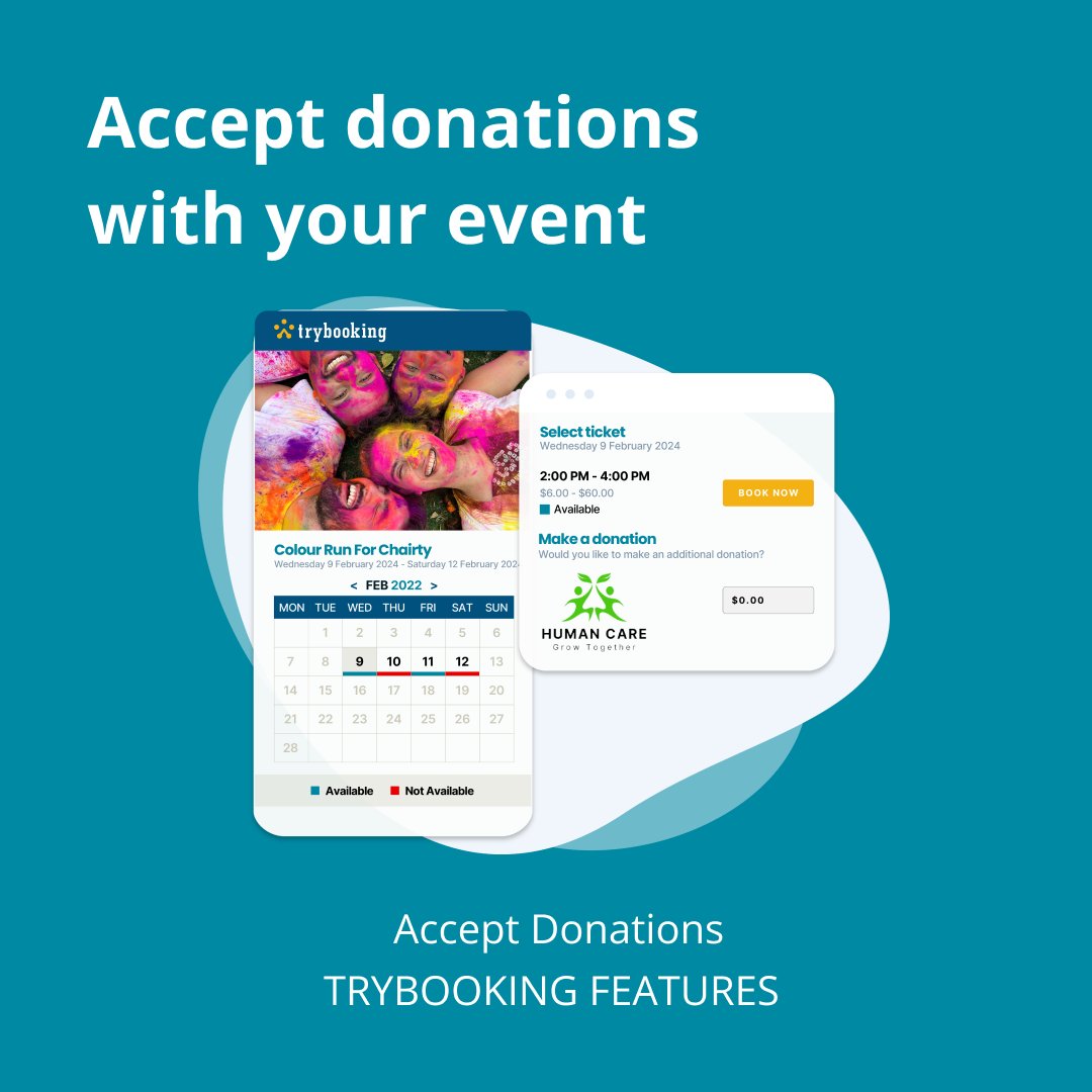 Did you know you can easily add donation options to your events?

Check out our learning centre guide to learn more and start raising money for your cause today! 🙌

👉bit.ly/donations-for-…

#EventOrganisers #FundraisingEvents #Donations #MakeADifference #TryBooking