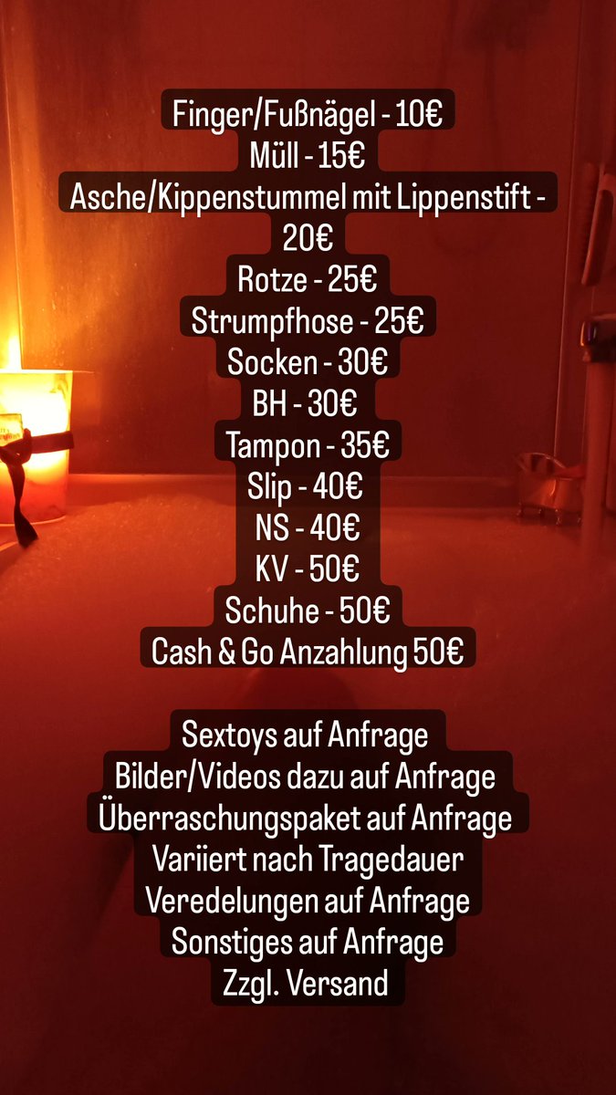Aufgrund der Anfragen - hier meine Preisliste 😌🔥alles weitere per DM #findom #finsub #sklave #herrin #zahlschwein #kontofick #moneydom #sissyslave #fußfetisch #NS #kv #geldsklave #teamview #getragenes