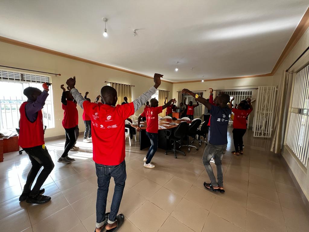 Official_UOC's tweet photo. Day two of the Game connect peer leaders is underway in Rwamwanja with a recap from the netball session.
#Gameconnect
#Sport4Protection https://t.co/V3sganMUUv