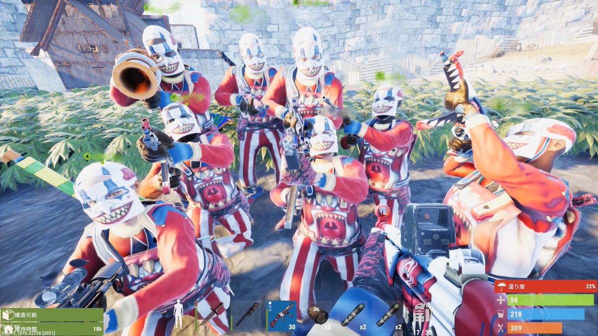 3333_yuuna's tweet image. 最強で最高なチームメンバー！！！

#Rust #rustps4