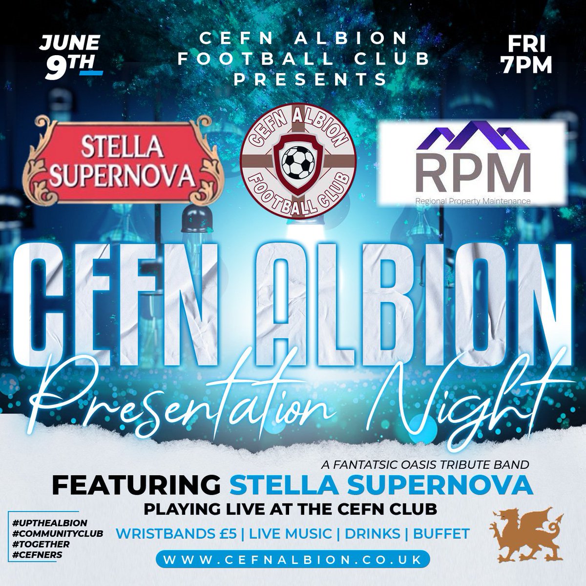 CefnAlbionFC's tweet photo. 🏆 | We delighted to invite all players, management, and supporters of Cefn Albion Football Club to our end-of-season presentation awards. Join us for a night of celebration at our HQ, The Cefn Club, on Friday 9th June, commencing promptly at 7:00 pm. ➡️https://t.co/AVHRmyLtW0 https://t.co/lhsFJ6KbqC