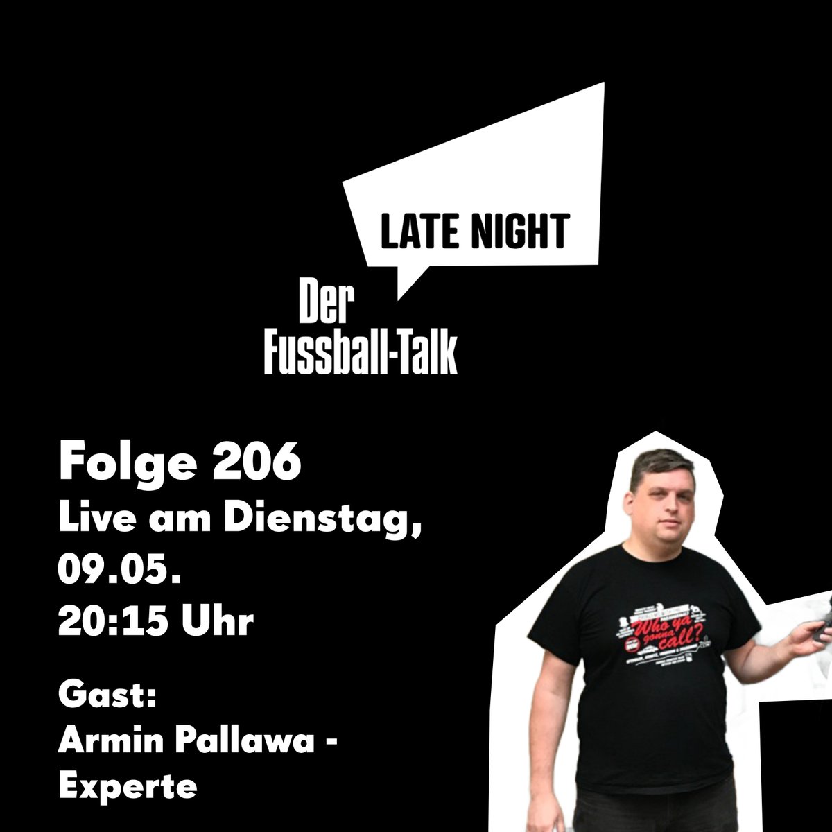 Jetzt wird entschieden. 
LateNight live
Folge 206
!! Dienstag !!, 09.05. 20:15 Uhr
Gast: Armin Pallawa - Experte

youtube.com/live/L9h_6zI3L…

#bremenliga #regionalliga #regionalliganord #podcast #amateurfussball #loddopokal #lottopokal