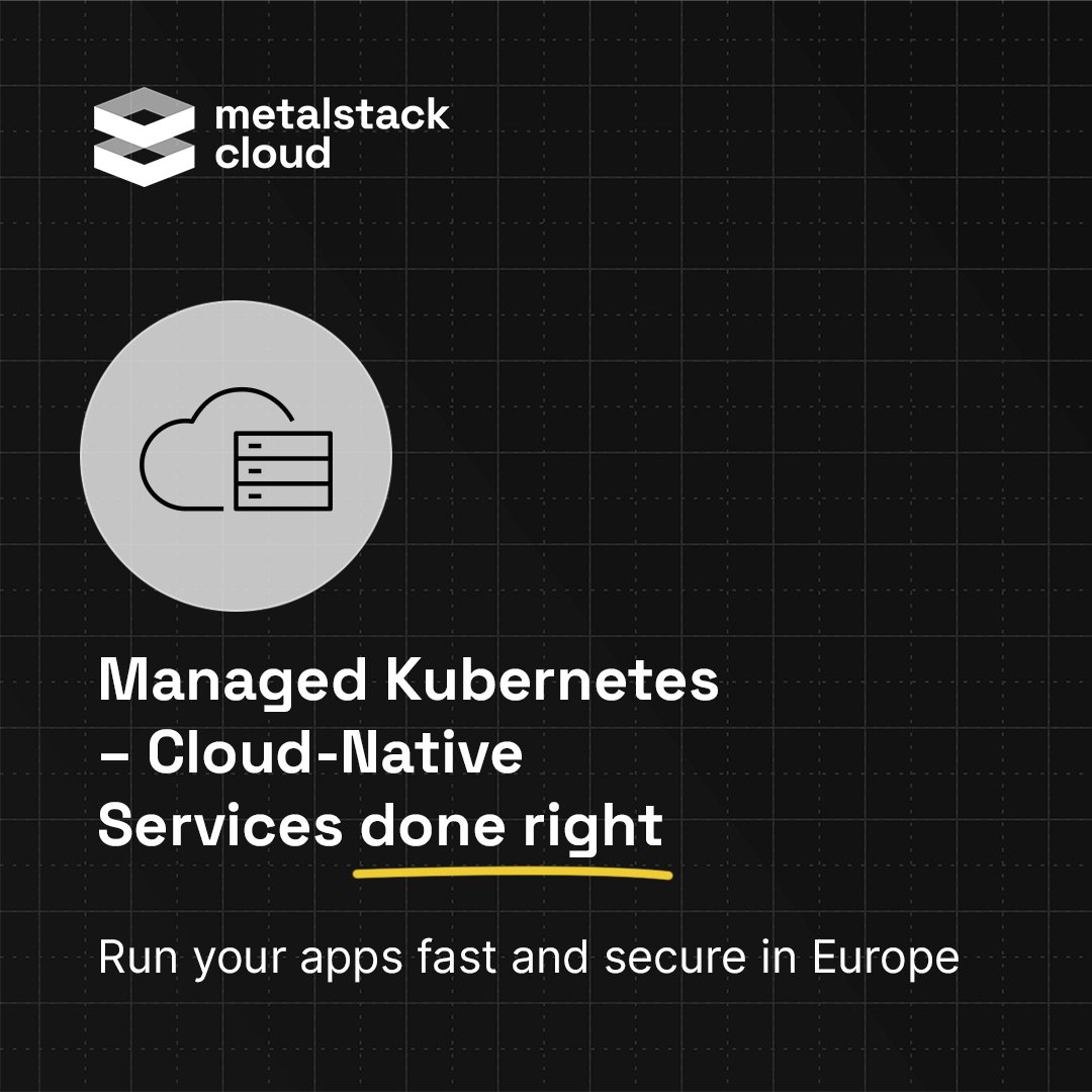 xcellent_muc's tweet photo. Discover the power of our #ManagedKubernetes platform ☁️ We just launched the #metalstackcloud beta program . As a beta user, you will have exclusive access to our platform and be able to provide valuable feedback to our development team. Sign up now: https://t.co/pClqCuiSwQ https://t.co/brNFqMadki