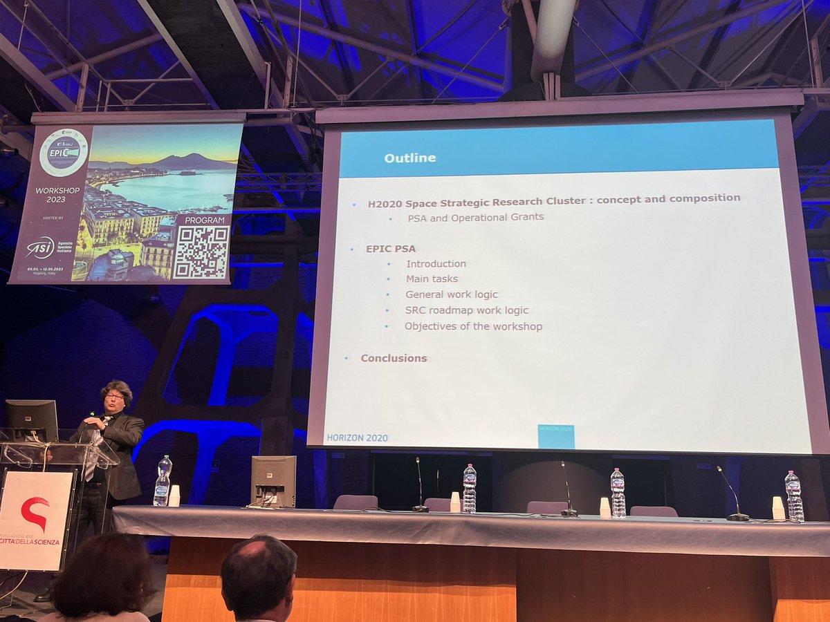 EPIC workshop have just started!
4 days of Electric Propulsion discussions and networking.
#Space #electricpropulsionisEPIC #Naples