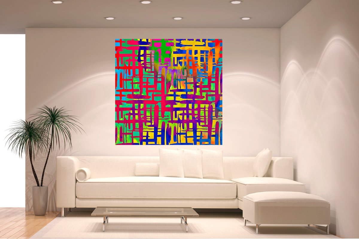 Artwork: Rhapsody of lines
This artwork is for sale at: werkaandemuur.nl/nl/werk/Rhapso…

#artwork #kunstwerk #modernart #modernekunst #art #kunst #interiordecor #artprint #wallartforsale  #abstractart #lineart #patterndesign #patternart #artforsale #muurdecoratie