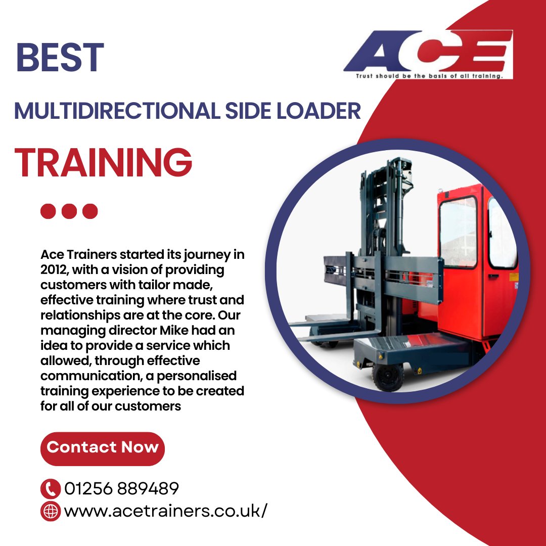AceTrainers's tweet image. BOOK your Multidirectional Side Loader Training Course HERE: ecs.page.link/psEsd

#acetrainers #worktraining #training #trainers #trainingcourses #courses #materialhandling #healthandsafety #healthandsafetytraining #instructortraining