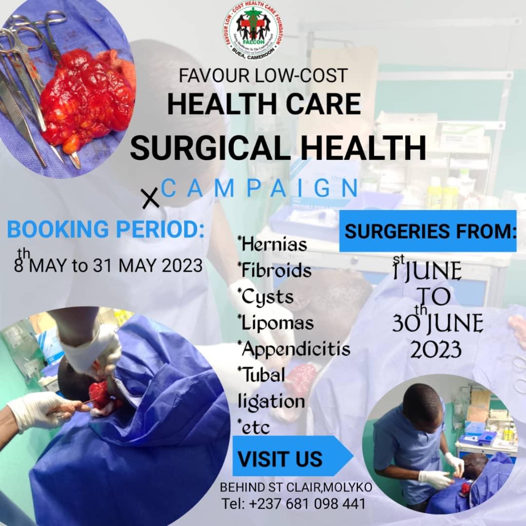 FALCOH_ORG's tweet photo. It's another surgical campaign for the underprivileged. Alot of persons  have issues that require surgery but  lack of funding to get their lives  back.
#UHC
#LeaveNoOneBehind https://t.co/a5k7zqyq80