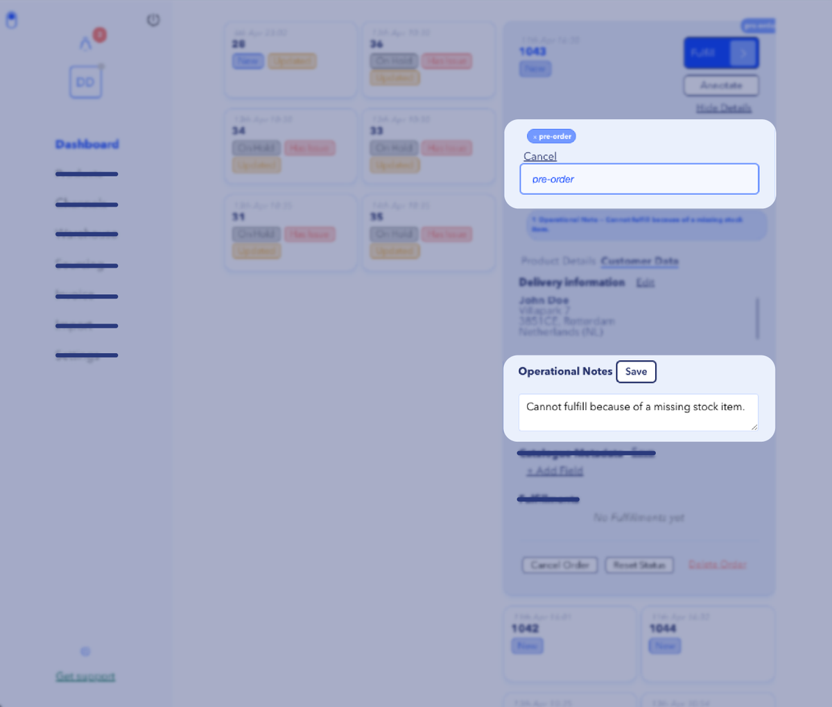 DirectifyCo's tweet photo. Did you know that you can easily 𝐚𝐝𝐝 𝐜𝐨𝐦𝐦𝐞𝐧𝐭𝐬 𝐭𝐨 𝐚𝐧 𝐨𝐫𝐝𝐞𝐫 by using the Directify dashboard?💡

Additionally, in the tab above, you can also change the status of the order or add a tag. Useful right?😉

#order #comments https://t.co/MbAFeQE4RF