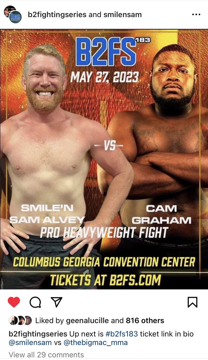 82_USjams's tweet image. #B2FS 812+ Likes on Instagram, growing quickly #MMA $BTDG Undervalued at .0001 👊🏽👊🏽