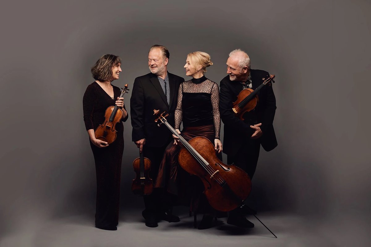 We are so pleased that the Brodsky Quartet will be joining us for a mini-residency here @stmarys_music from June 4. Also celebrating their 50th anniversary, they join us for rehearsals, concerts in Perth and Musselburgh and in masterclass. brodskyquartet.co.uk