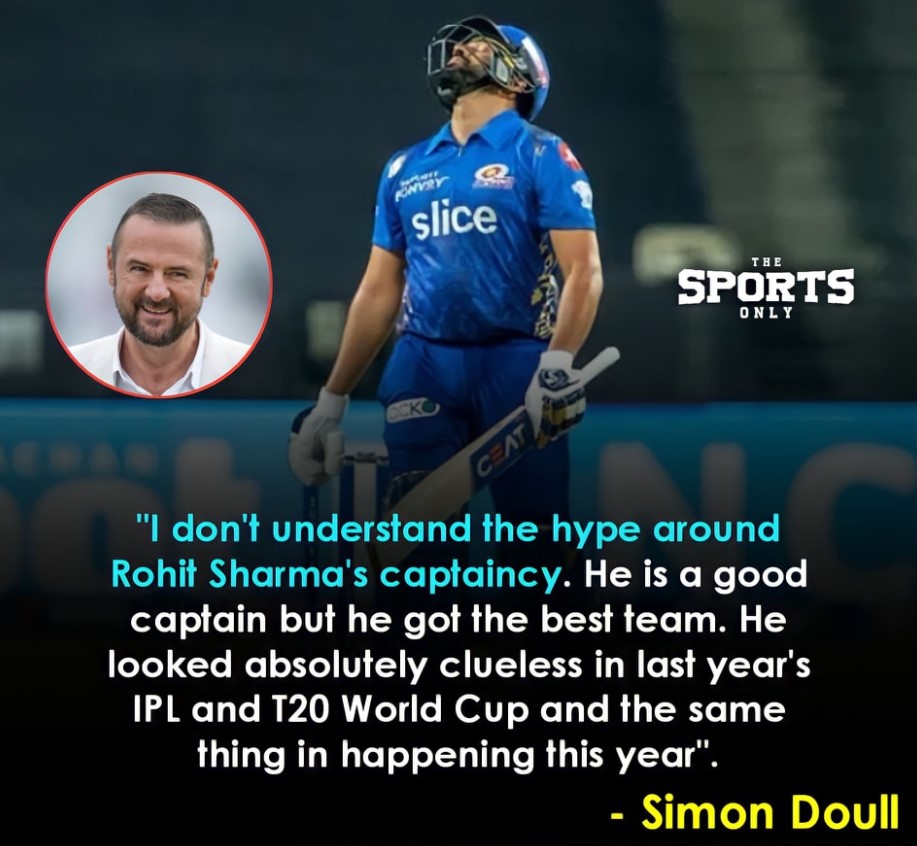 #SimonDoull on #RohitSharma𓃵  !

What do you think?

@ImRo45 #MI #IPL2023 #IPL #BCCI