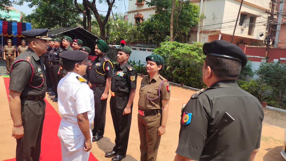 NCCDteOdisha's tweet photo. #NationalCadetCorps
Cmde J Suresh, Dy DG NCC Directorate Odisha Visited R&amp;V Squadron and Girls Bn in Bhubaneswar  on 08 May 23. 
@GovernorOdisha 
@Naveen_Odisha
@HQ_DG_NCC
@DHE_Odisha https://t.co/OjC8dlPEqE