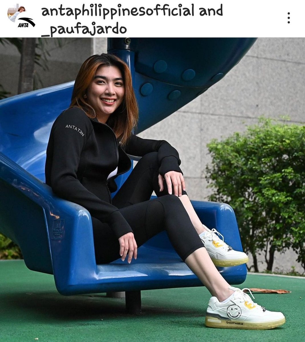 hygieia_1994's tweet photo. PAU FAJARDO in the ANTA x @smiley collection's women's footwear. Available now Ayala Feliz and releasing in select stores on Thursday. 😍😍😍

#paufajardoIg
#antaphilippinesofficialIg https://t.co/Imi6fA0vo6