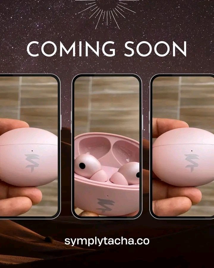 real_uchezender's tweet photo. SYMPLY TACHA AirPods COMING SOON 🎧🤩🔱

Pre-Order🛍 NOW via  WhatsApp  on +234 905 555 5128 or our website https://t.co/SlPBzTqgqW  

@Symply_Tacha    @hellotacha

  @ET_Logistics     @NLNT_89

#Everythingtacha    #STAirPods
#TachaTitans𓄍       #Tacha https://t.co/rwA4RJjKxS