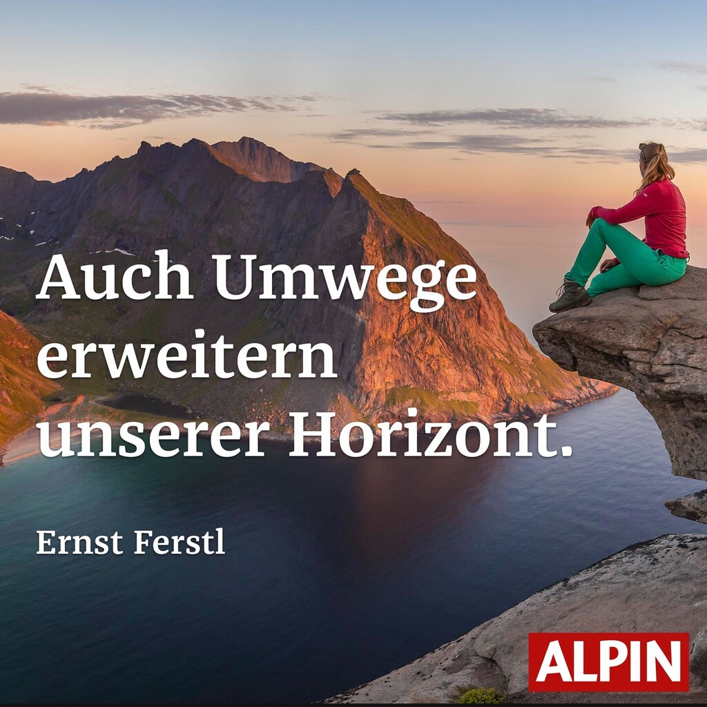 alpin_de's tweet photo. 😍 Wohin hat euch euer letzter Umweg geführt? Und wie hat er euren Horizont erweitert? Optisch? Psychich? Physisch?
Mehr schlaue Bergzitate > LInk in der Bio!
+
+
+
#alpin #lebenfürdieberge #bergspruch #bergzitat #zitat #umweg #horizont #horizonterwei… https://t.co/ucoAWcGe8L https://t.co/stnGYc4RuT