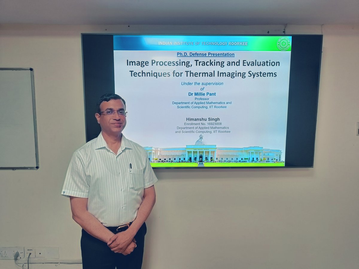 Applied Mathematics and Scientific Computing IITR tweet media