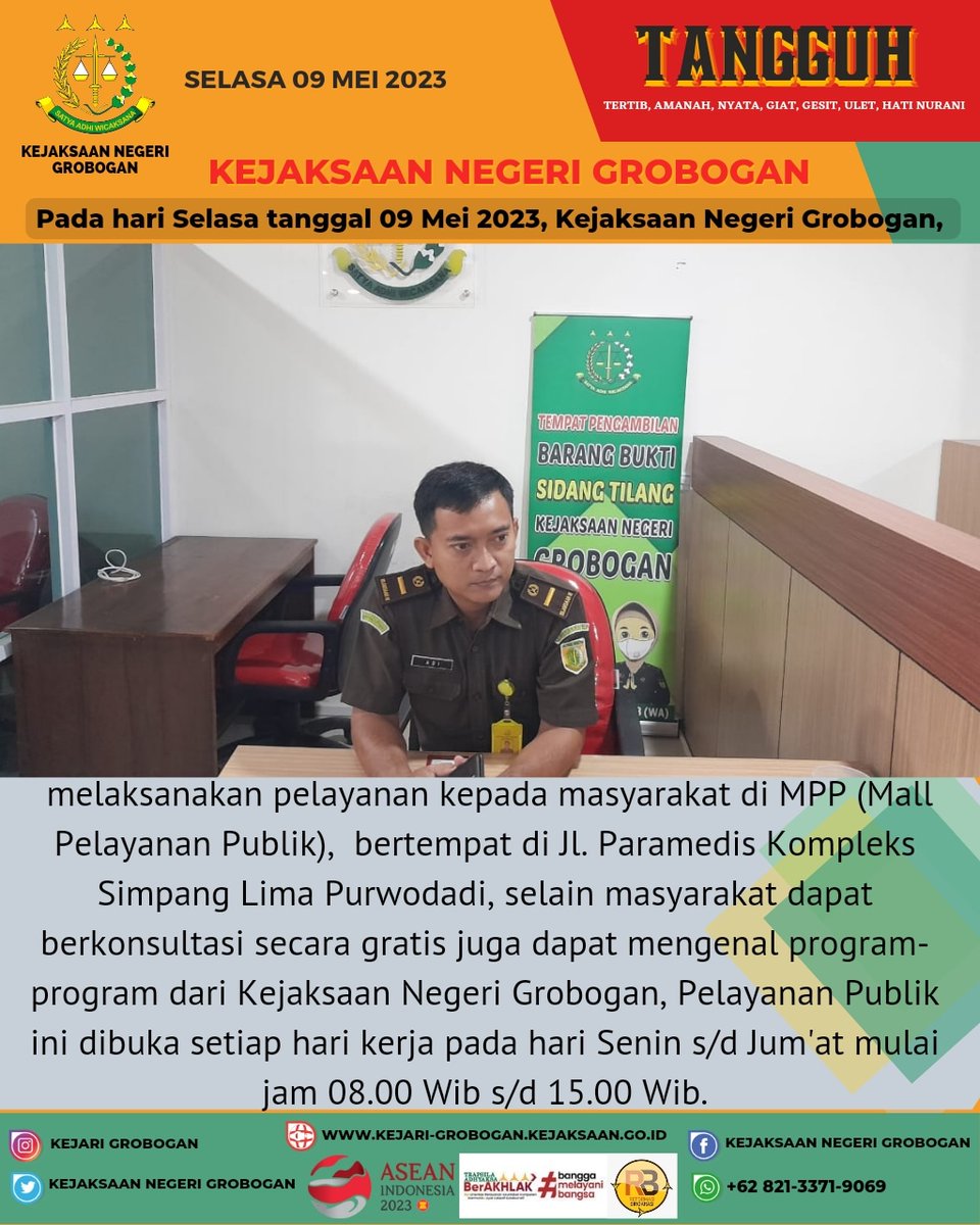 Kejaksaan Negeri Grobogan tweet media