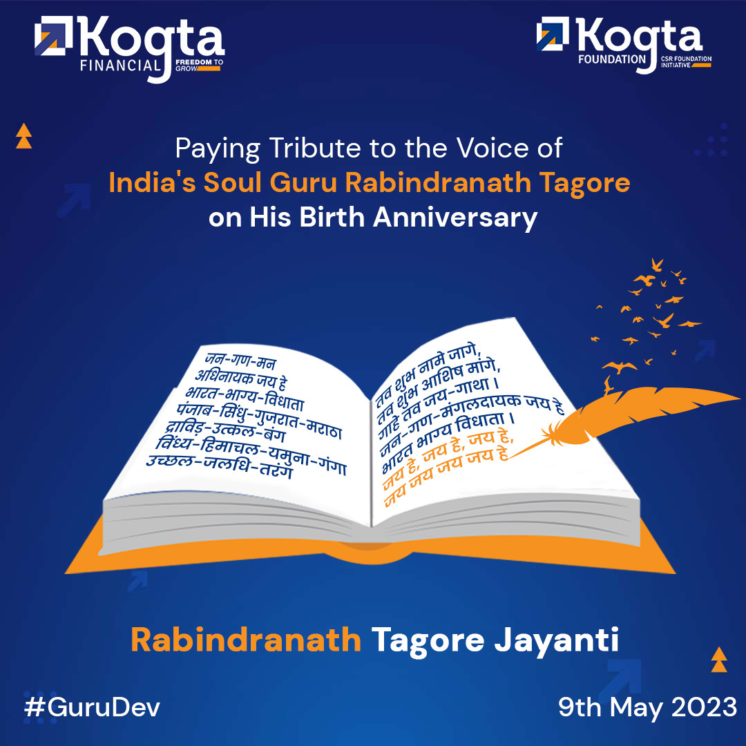 Let's embrace his teachings of love, harmony, and universal brotherhood. ✨

Wishing everyone a blessed Rabindranath Tagore Jayanti! 🙏🏻

#RabindranathTagore #BirthAnniversary #indianauthors #indianpoets #indianliterature #bengaliliterature #shantiniketan #tagore #rabindrasangeet