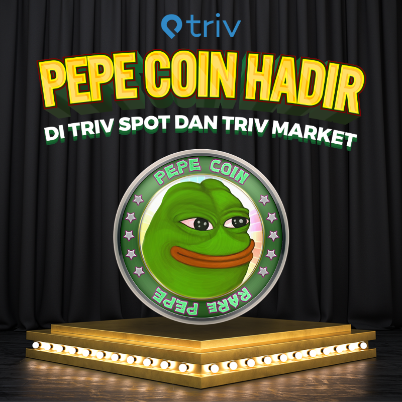TrivExchange's tweet photo. Jual Beli PEPE langsung dengan RUPIAH di Triv

Mulai sekarang !