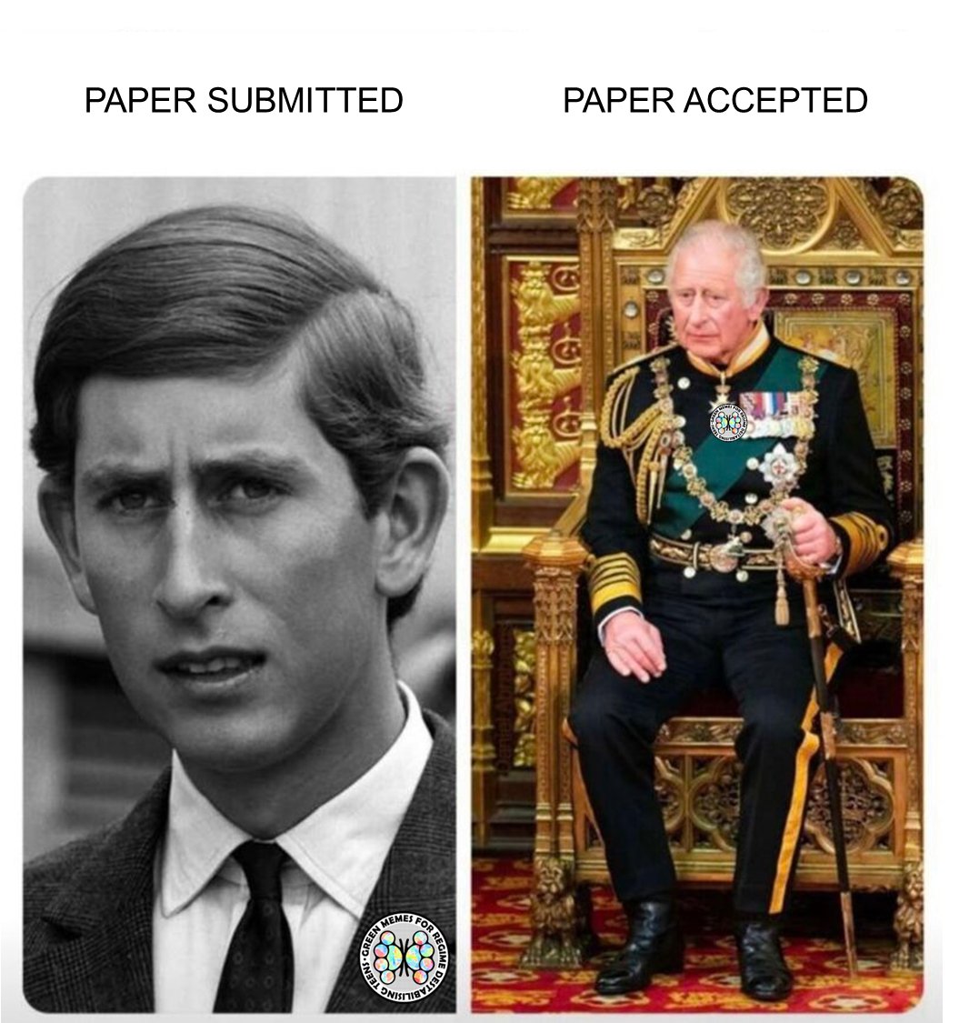 #PhD #phdlife #phdmemes #phdchat #phdforum #AcademicTwitter #AcademicChatter #academia #research <a href="/phdvoice/">PhD Voice - Independently Run</a> #CharlesIII