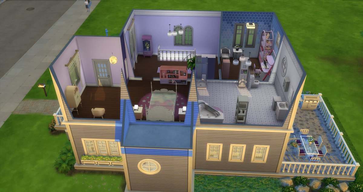t3chkitty's tweet photo. Just finished my #TheSims4 house for @_K_Elizabeth! More photos in the replies! π
I hope you like your purple dream home! π #Sims4 #SimsBuilding #SimsHome #myct https://t.co/ozqzJNWLqC