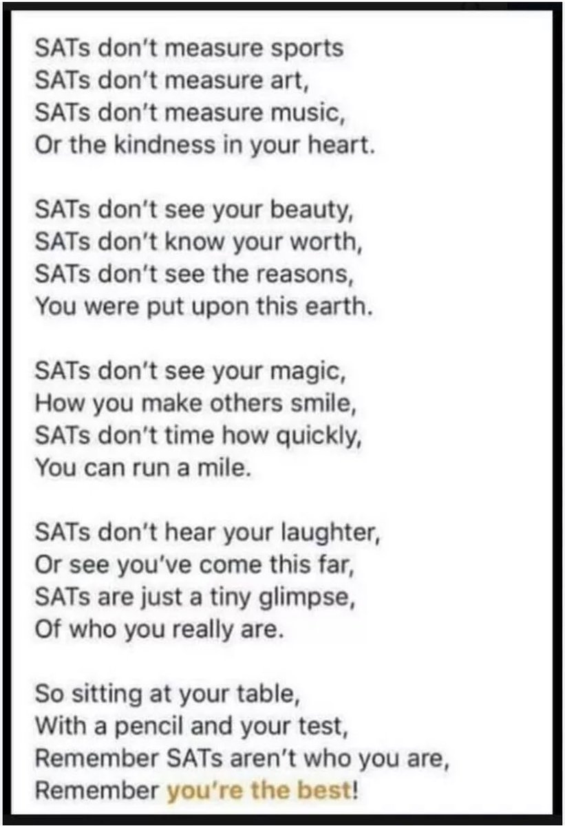 The best of luck to all Year 6 students!  You’ve got this 💪 ⭐️♥️ <a href="/WalesHigh/">Wales High School</a>