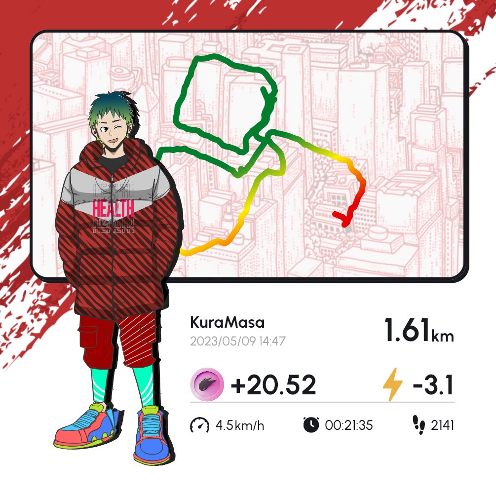 KuraMasa_astar's tweet photo. #heal3 #dailyheal3
#move2earn #over1000
アスターコラボミッション参加者1000人超えたそうです🔥🏃♂️
リリースから3週間くらいかな? https://t.co/ez3MBfMliA
