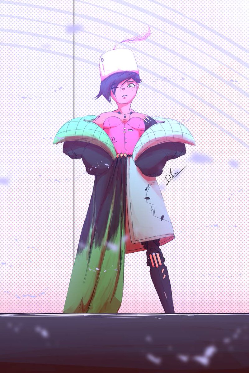 dreamalnite_'s tweet photo. I did a challenge, asking a friend to give me a random design for an outfit. The 2nd pic is what she came up with...how'd I do?
.
#dreadraws #artistoninstagram #filipinoartist #digitalart #イラストレーター #イラスト #イラスト好きな人と繋がりたい #girldrawing #idol #idolsinger https://t.co/K3hJMh2COa