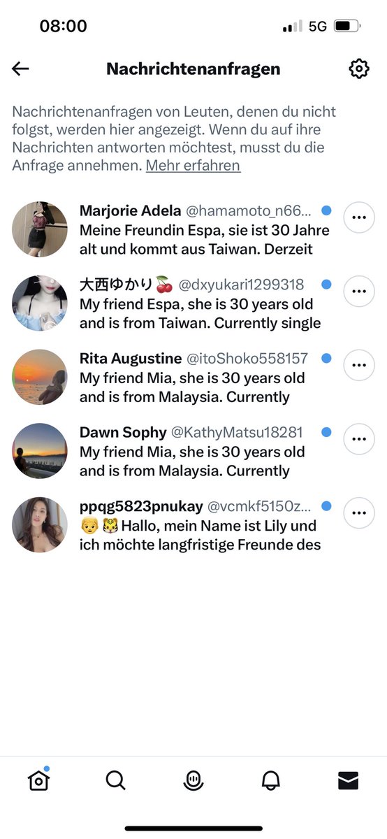 Alter… Twitter wird immer schlechter… wenn das bei mir so aussieht will ich gar nicht wissen wieviel Spamdreck die größeren Accounts bekommen… 🙄