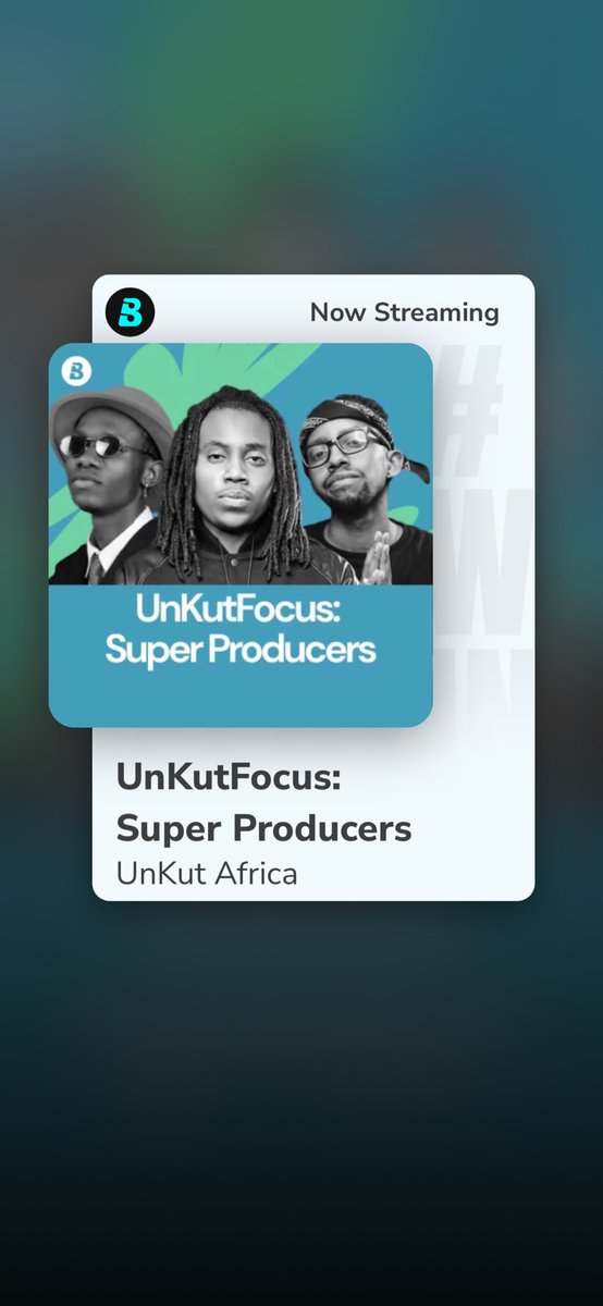 The latest playlist by <a href="/unkutafrica/">UnKut Africa</a> is UnKutFocus: Super Producers, curated by ⁦<a href="/antweeeezy/">An21 🇰🇪</a>⁩! Discover  music by three of the hottest producers on the scene, L-R ⁦<a href="/vinconthebeat/">Vinc B</a>⁩ ⁦<a href="/Hi_Renaissance/">HR The Messenger</a>⁩ x ⁦<a href="/alexvice_254/">Alex Vice</a>⁩.

#RoadToUHHA23  boomplay.com/share/playlist…