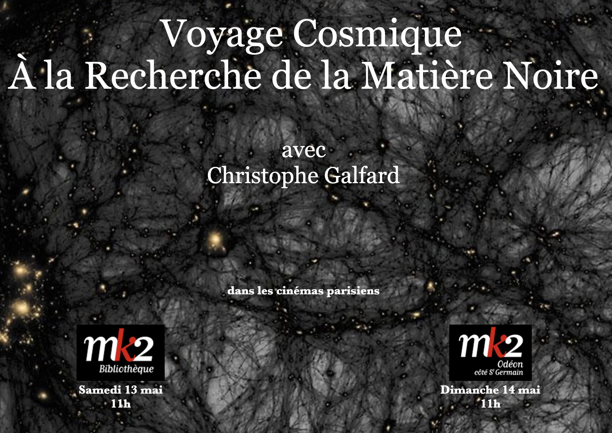 Voyage vers l'infini / Christophe Galfard