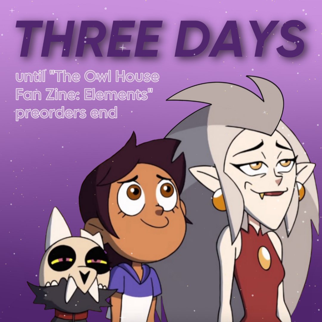The Owl House Fan Zine: Elements tweet media