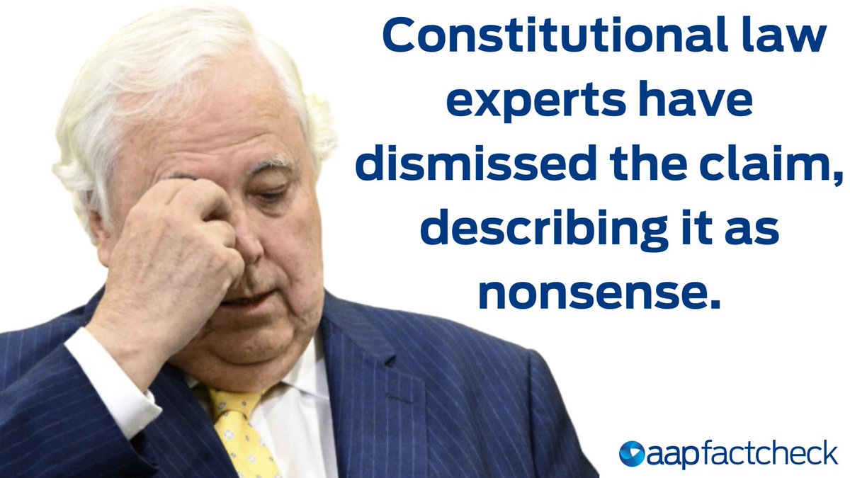 Clive Palmer's claim that the Indigenous voice to parliament would take away the legal rights of Aboriginal and Torres Strait Islanders is false. Get the facts 👉 bit.ly/3LOLuIa #auspol #voice #VoiceToParliament #IndigenousVoice