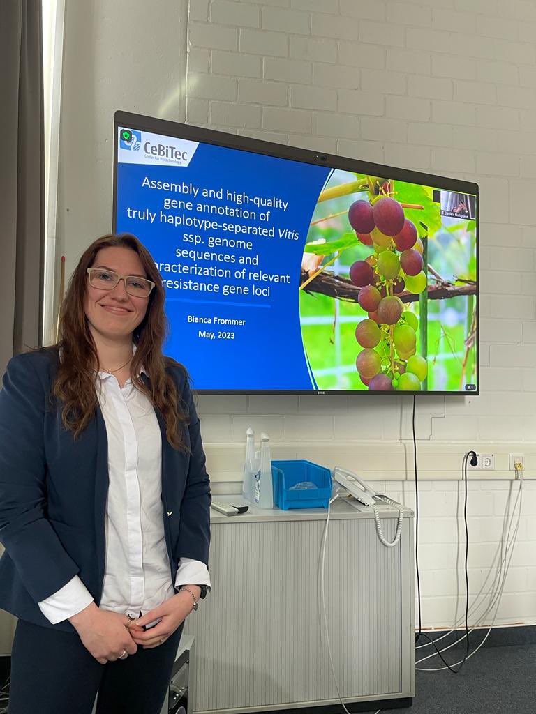 Grapediaportal's tweet image. Congrats to @BiancaFrommer (and her advisor @Seeste3) on her thesis defense. Large part of her work was done in close collaboration with #Integrape. Her efforts are know being translated in Grapedia.