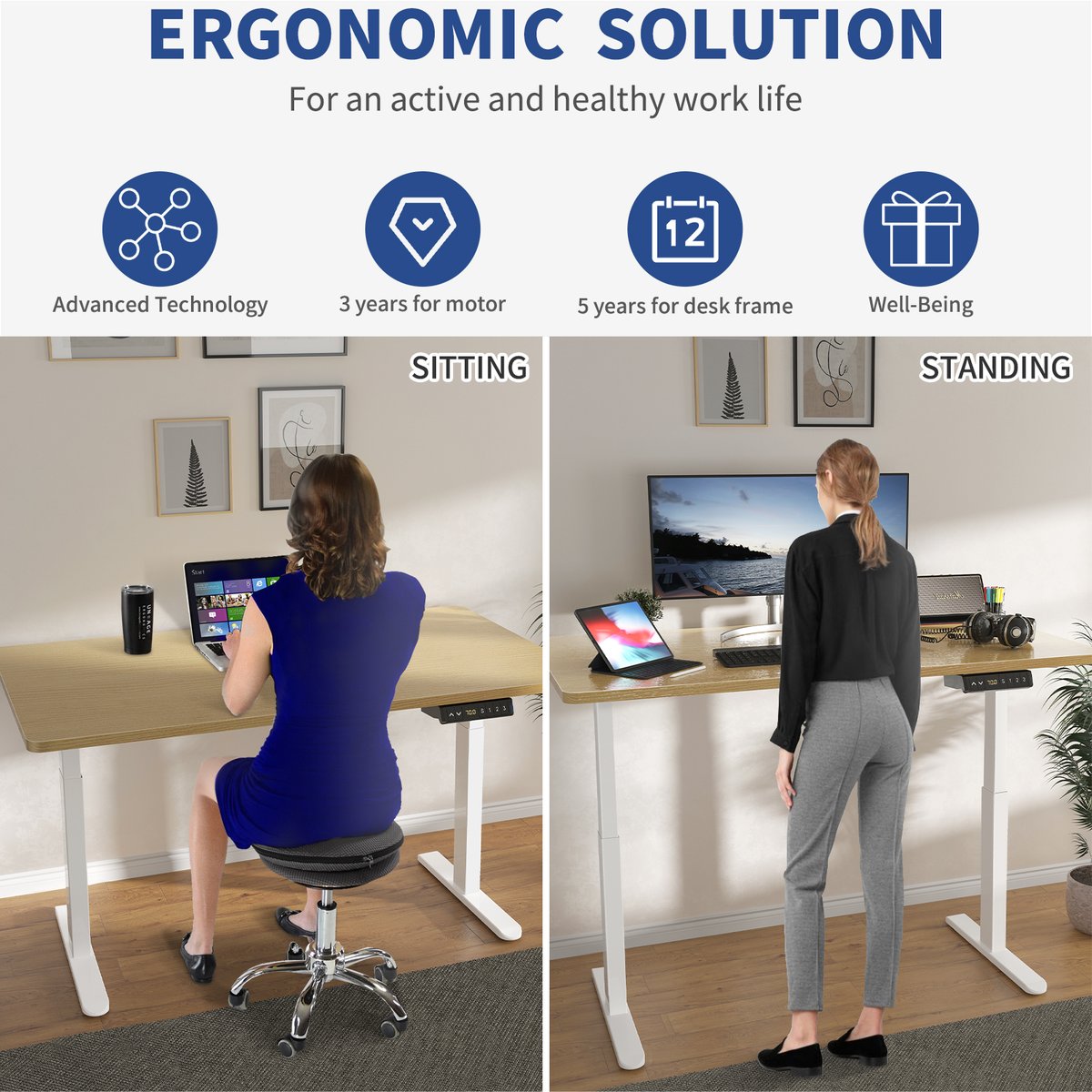 AIMEZO_Official's tweet photo. A nice way to combine work💼 and workout🏃 together.💪
#standingdesks #wfh #homeoffice #ergonomics #electricdesk #standandwork #healthy #sitandstand #desksetup #workspace #workstation #wellbeing #dailywork #deskdecor #deskinspiration #homedecor #tech https://t.co/yE2A1uw7Ee