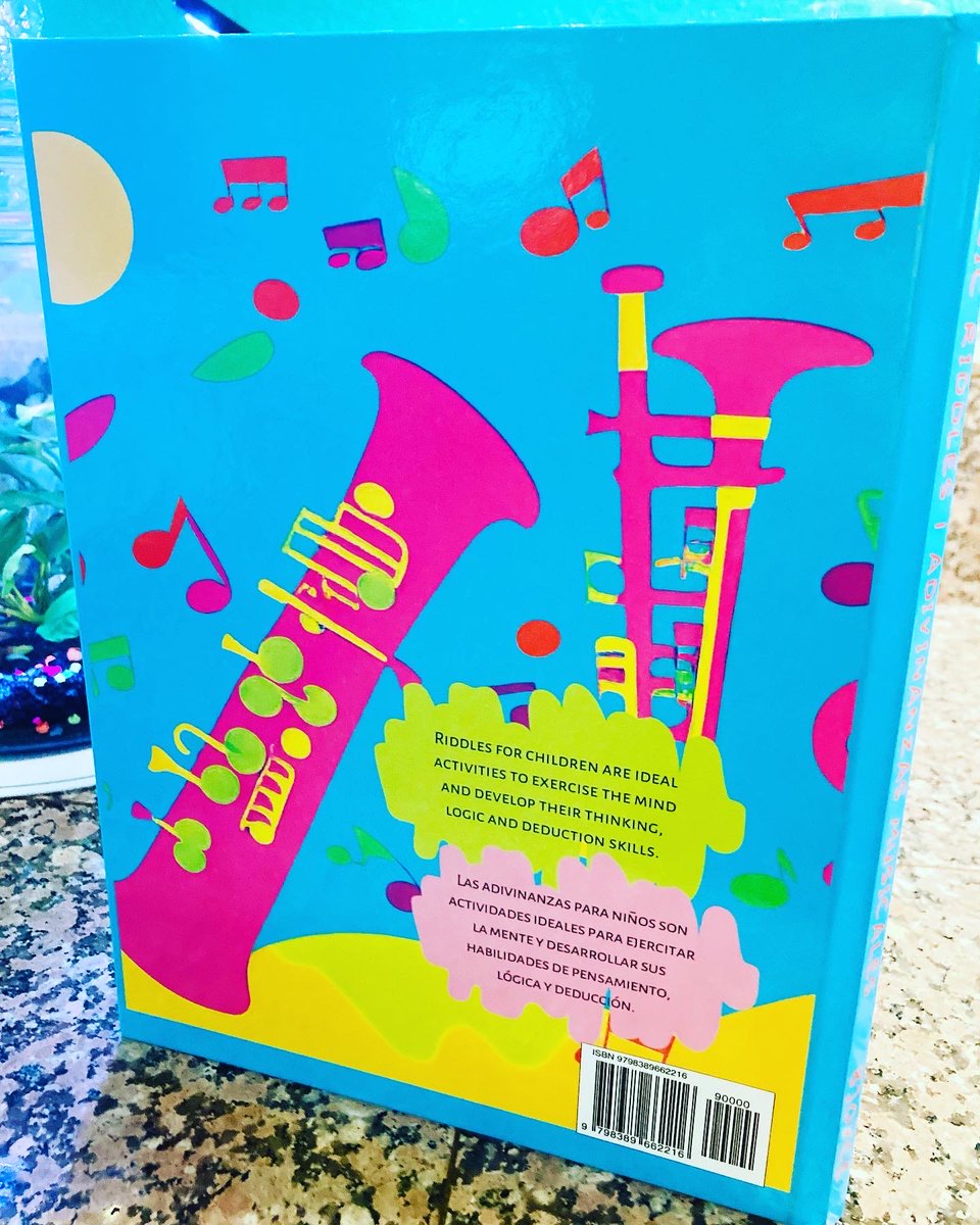 BJoycedj's tweet photo. Check out and join in the fun!
🎧🎹🎷🪇🪘🎸🎼
Illustrated by @CubanFilmaker 
Music Riddles | Adivinanzas Musicales ( A Bilingual Book of Music): English and Spanish Edition https://t.co/TLpZwCK6k1 https://t.co/xTAXZxfKae