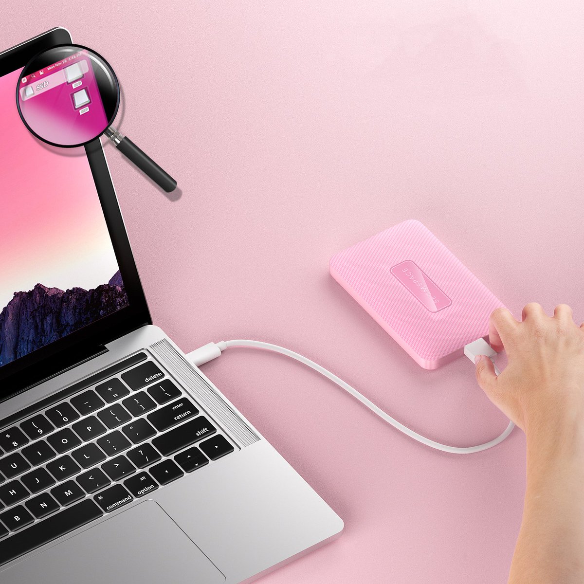 SetMspace's tweet image. Check out the Pretty in Pink Hard Drive Enclosure! ☺
Do you like the eye-catching Pink? It’s not only a  Hard Drive Enclosure but also a fashionable tech accessory!💗

Get it here🔗: amzn.to/3V9qYpX

#SetMspace #Harddriveenclosure #PinkHarddriveenclosure