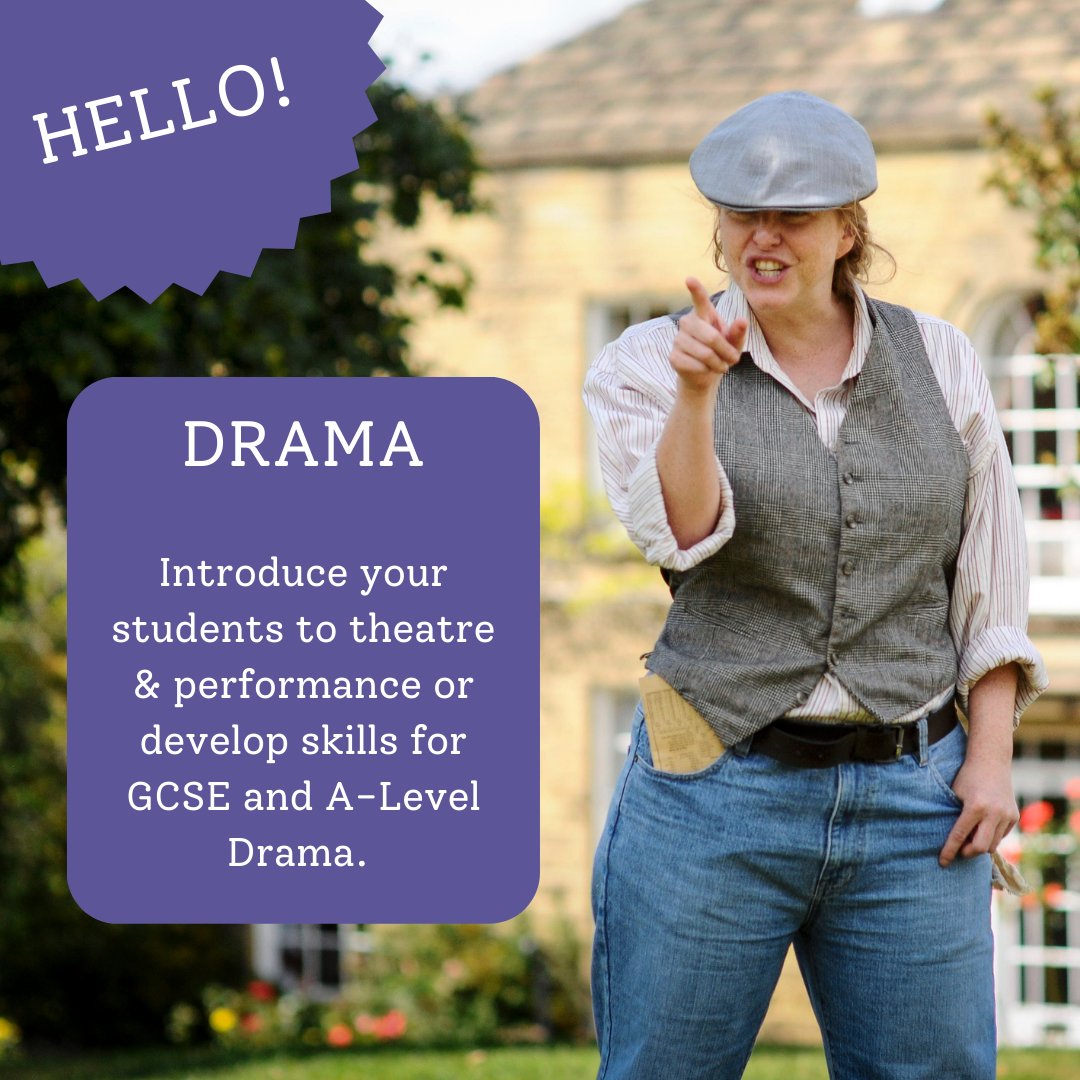 HeiferProds's tweet photo. Round up, round up! 

Check out our Drama Series on offer to all secondary schools.  This series is an excellent way to build drama and performance skills in your school whilst boosting cultural capital. 

We have limited availability on our workshops; don't miss out, book now! https://t.co/BeP8hXCWGK