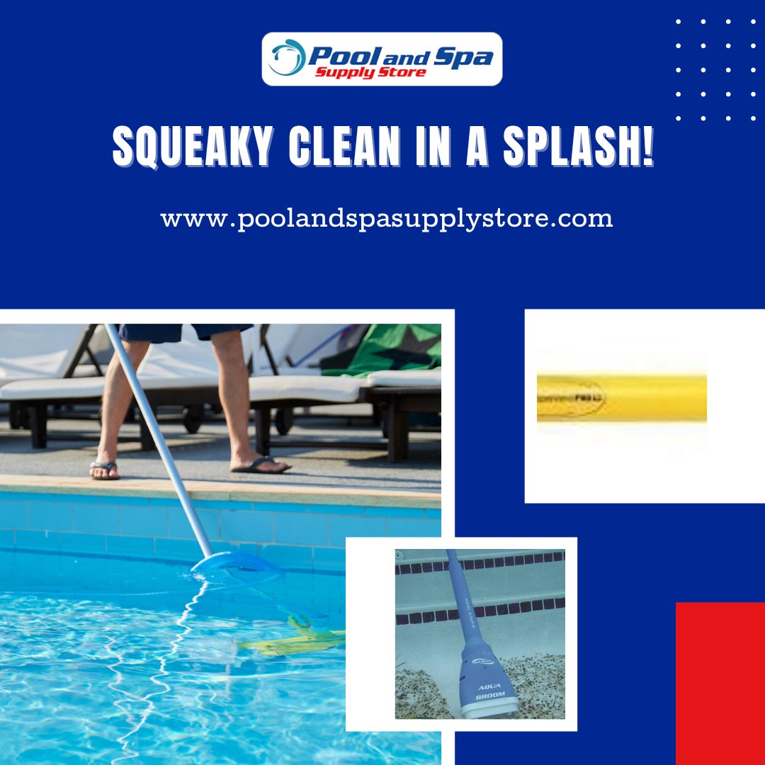 Don't let debris ruin your pool party vibes 🎉💃 Our innovative pool spa vacuum has got you covered - you can leave the manual labor to us! With easy-to-use features, you'll be able to whip up a cleaner swimming space. Visit @ buff.ly/42DJWHQ 
#poolvacuumcleaner