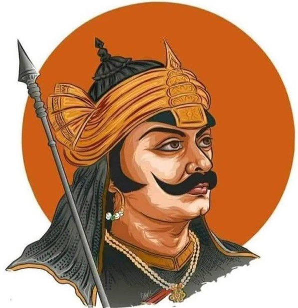 वीर भूमि के सच्चे सपूत, महा पराक्रमी, बेहद सहनशील, भारत के सबसे वीर योद्धा महारणा प्रताप को शत-शत  नमन